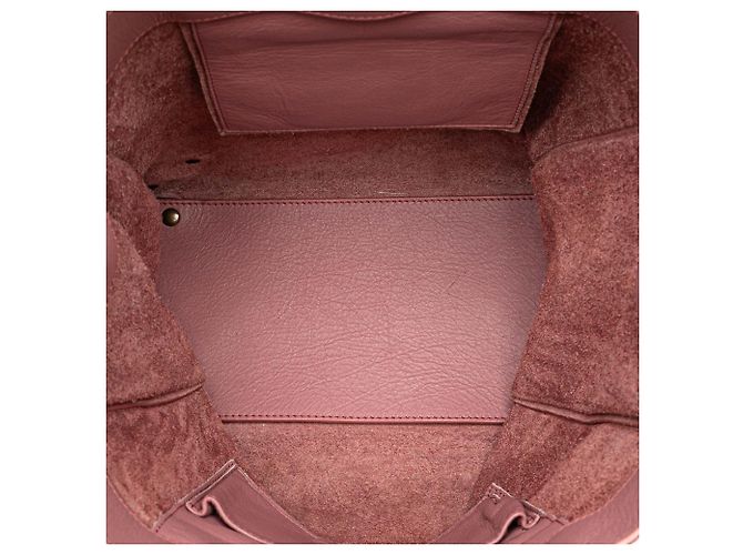Balenciaga Pink Leder Papier A5 Tote - Ansicht 4