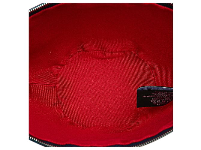 Pochette Mini Toile Palmyre Blu Hermès - vista 4