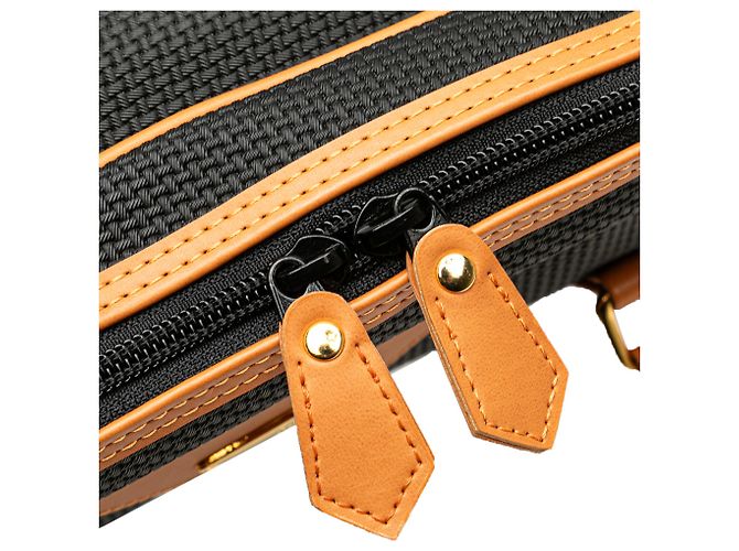 Borsa Boston Saint Laurent in PVC nero - vista 6
