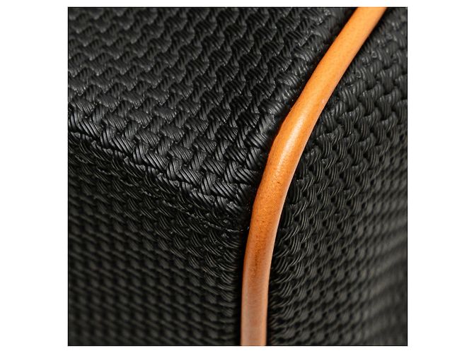 Borsa Boston Saint Laurent in PVC nero - vista 9