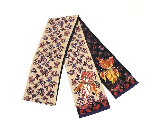 Foulard in seta Louis Vuitton Monogram Bandeau Rendezvous - vista 2
