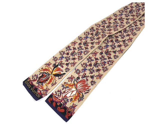 Foulard in seta Louis Vuitton Monogram Bandeau Rendezvous - vista 8