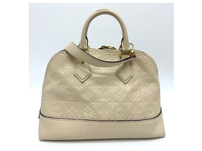 Borsa a mano Neo Alma PM in Monogram Empreinte Louis Vuitton Beige - vista 2