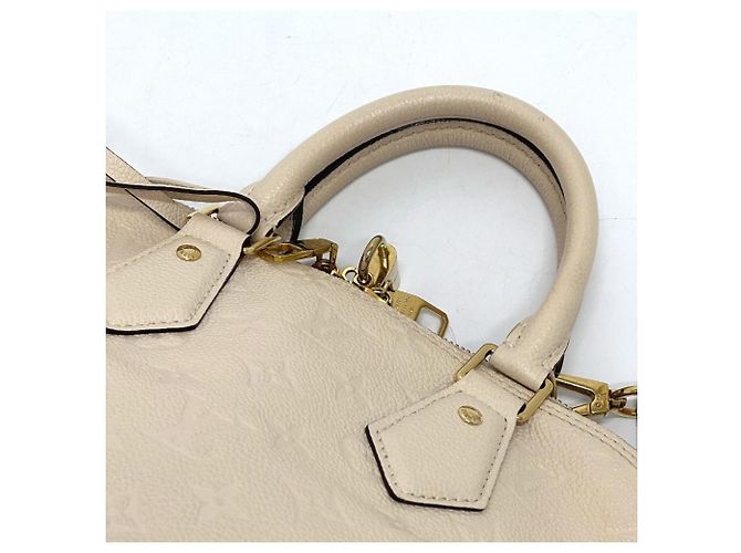 Borsa a mano Neo Alma PM in Monogram Empreinte Louis Vuitton Beige - vista 6