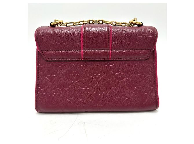 Bolso de cadena Saint-Sulpice PM en Monogram Empreinte Louis Vuitton Roja - vista 2