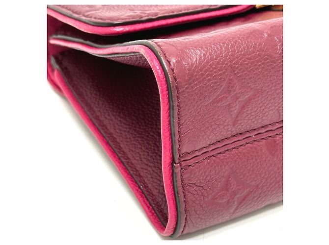 Bolso de cadena Saint-Sulpice PM en Monogram Empreinte Louis Vuitton Roja - vista 8