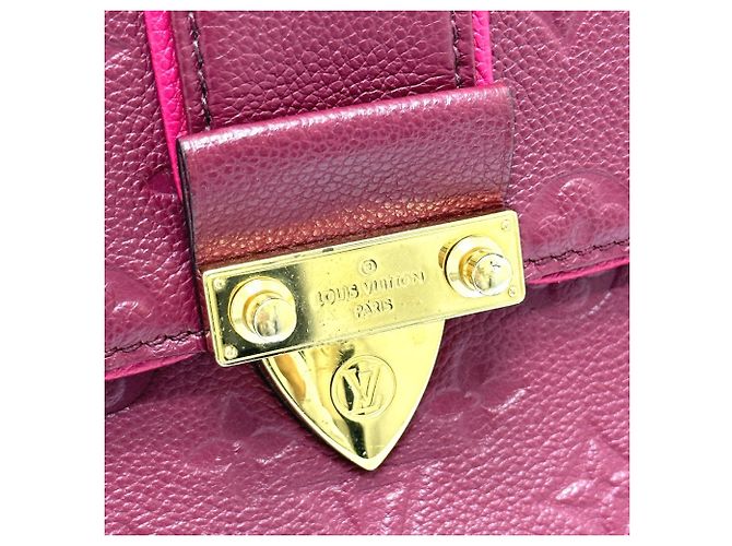 Bolso de cadena Saint-Sulpice PM en Monogram Empreinte Louis Vuitton Roja - vista 9
