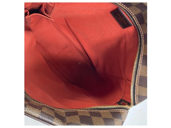 Borsa a Spalla Louis Vuitton Damier Olaf MM Marrone Damier ebene - vista 9
