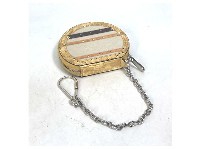 Louis Vuitton Micro Boite Chapeau Wallet with Chain Beige - view 2