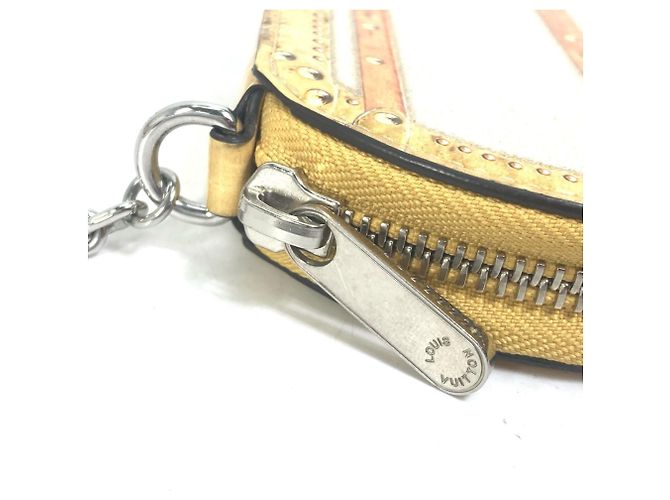 Louis Vuitton Micro Boite Chapeau Wallet with Chain Beige - view 4