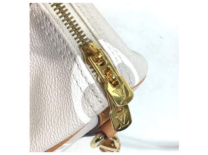 Speedy Borsa Boston Mini Bandoulière 25 Monogramma Gigante Gradiente Louis Vuitton Arancione - vista 13