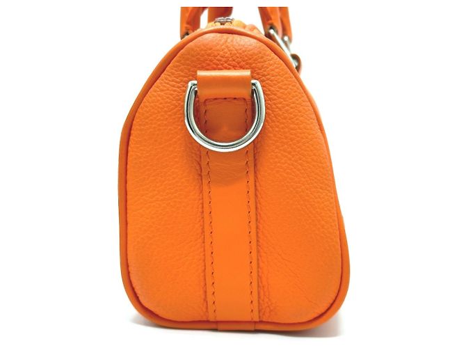 Borsa a Spalla 2 in 1 Louis Vuitton M81004 LV Aerogram Keepall XS Arancione - vista 4