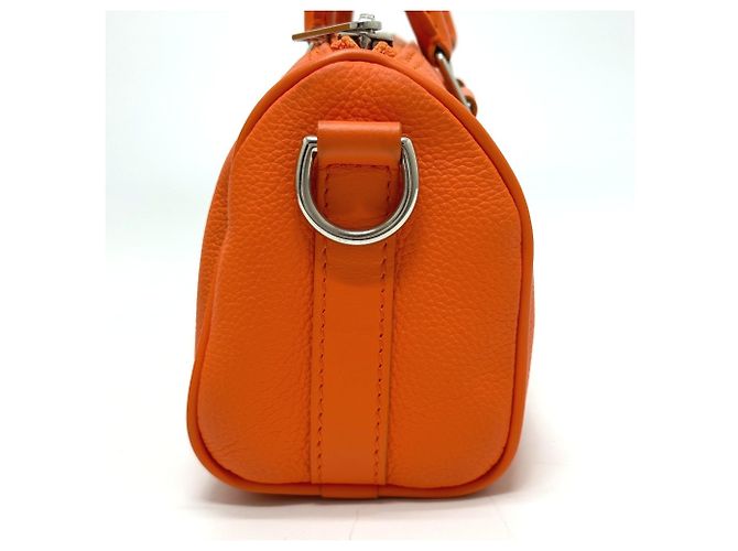 Borsa a Spalla 2 in 1 Louis Vuitton M81004 LV Aerogram Keepall XS Arancione - vista 5