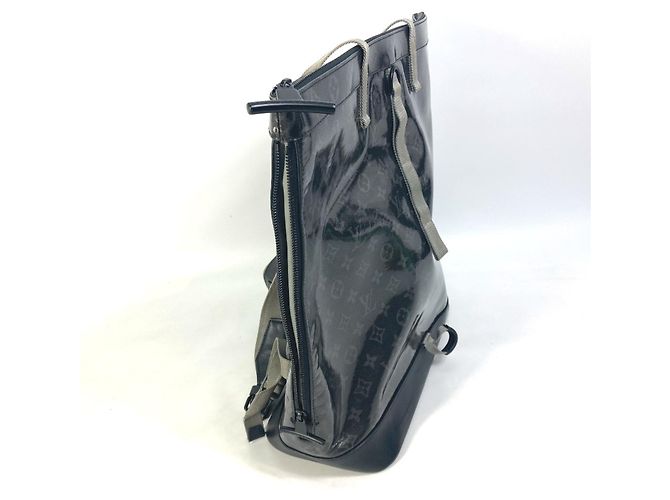 Mochila con cremallera Monogram Eclipse Louis Vuitton Negro Monograma - vista 3