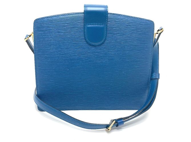 Borsa a spalla Capuchin One-Shoulder in Epi di Louis Vuitton Blu - vista 2