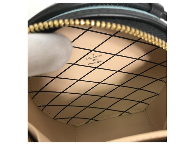 Louis Vuitton Epi Petite Boite Chapeau Handtasche Blau - Ansicht 11