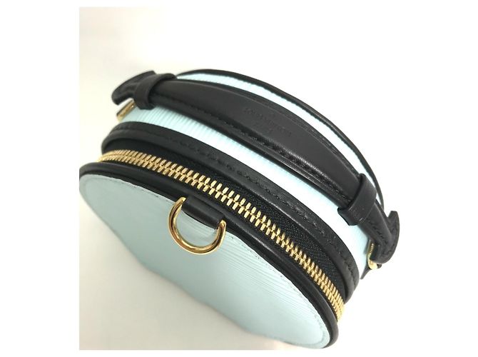 Louis Vuitton Epi Petite Boite Chapeau Handtasche Blau - Ansicht 5