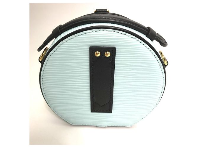 Louis Vuitton Epi Petite Boite Chapeau Handtasche Blau - Ansicht 6