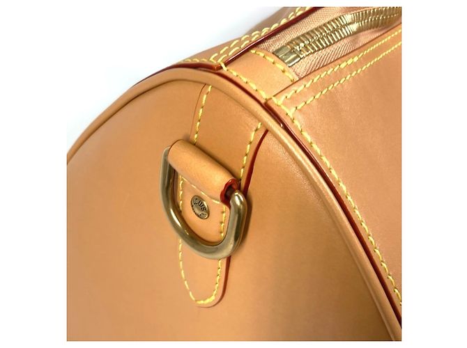 Borsa da viaggio Louis Vuitton Keepall Bandoulière 50 Beige - vista 10