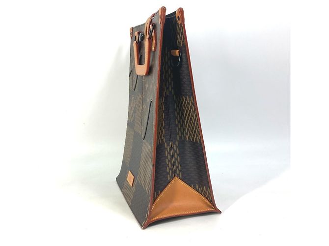 Sac à main mini Damier Giant N40355 de Louis Vuitton Marron Damier ebène - vue 3