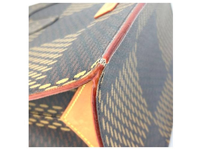 Sac à main mini Damier Giant N40355 de Louis Vuitton Marron Damier ebène - vue 7