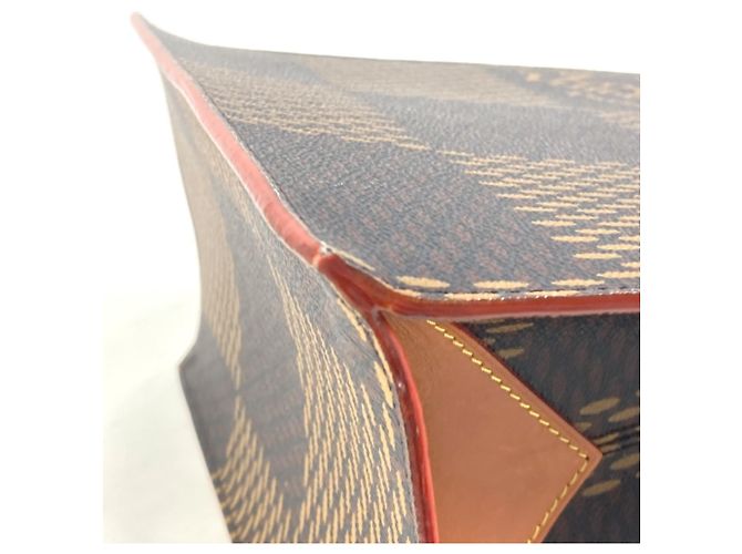 Sac à main mini Damier Giant N40355 de Louis Vuitton Marron Damier ebène - vue 8