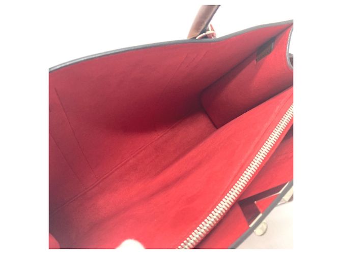 Borsa Very Tote MM 2 in 1 Monogramma Louis Vuitton Rosso - vista 9