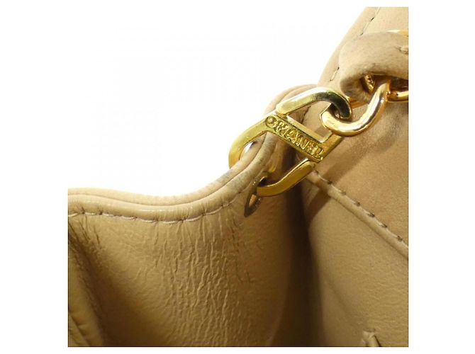 Borsa a Spalla Beige Chanel - vista 10