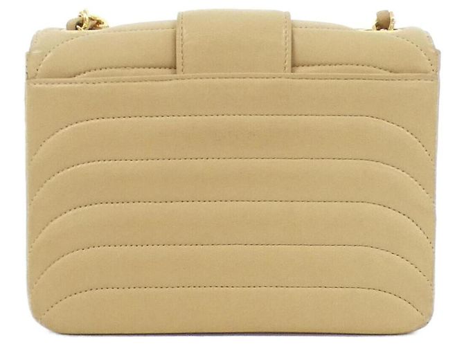 Borsa a Spalla Beige Chanel - vista 2