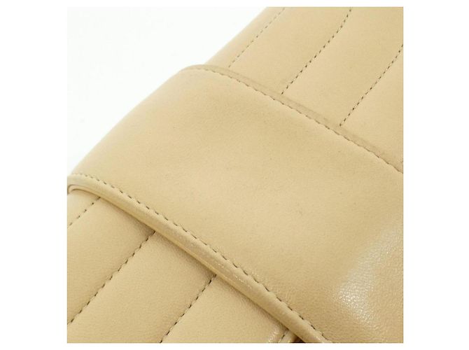 Borsa a Spalla Beige Chanel - vista 6