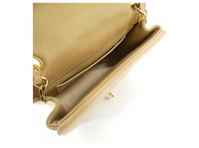 Borsa a Spalla Beige Chanel - vista 9