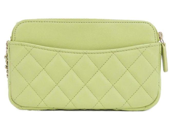 Chanel Timeless Classic Line AP2096 Phone Case Light green - view 2