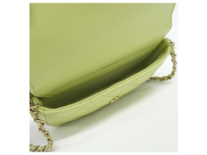 Chanel Timeless Classic Line AP2096 Phone Case Light green - view 4