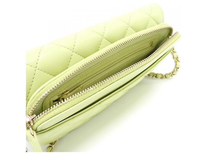 Chanel Timeless Classic Line AP2096 Phone Case Light green - view 5