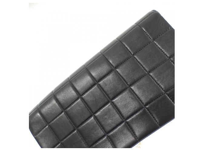 Borsa a spalla in pelle nera Chanel Nero - vista 5