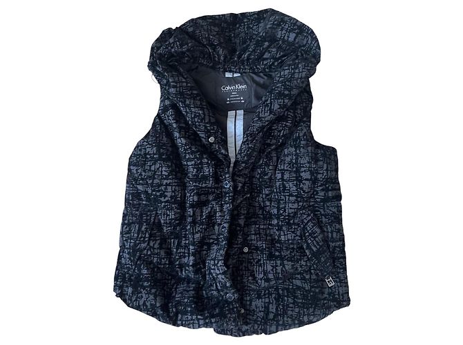 Chaleco negro Calvin Klein para mujer de poliéster - vista 5