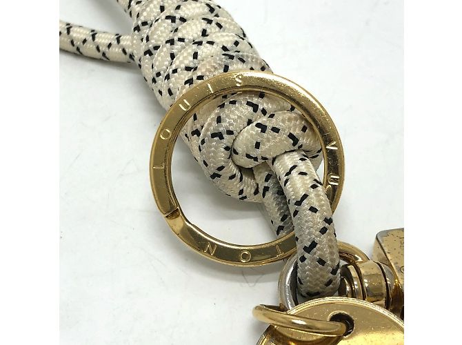 Louis Vuitton Christopher Nemeth Key Ring Rope Charm White - view 6