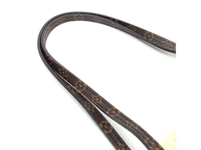 Borsa a Spalla Neverfull MM Monogram Flower di Louis Vuitton Nero Monogramma - vista 15
