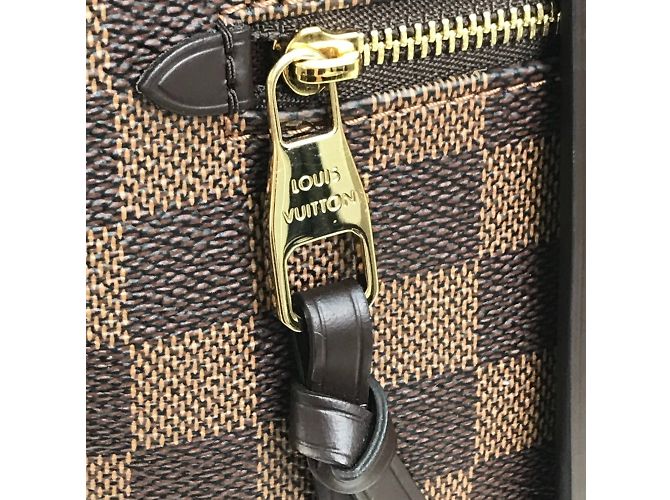 Borsa tote Iena MM Damier di Louis Vuitton Marrone Damier ebene - vista 7