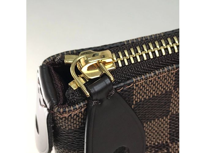 Borsa tote Iena MM Damier di Louis Vuitton Marrone Damier ebene - vista 8