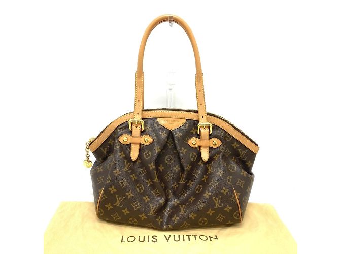 Borsa Louis Vuitton Monogram Tivoli GM Marrone Monogramma - vista 13