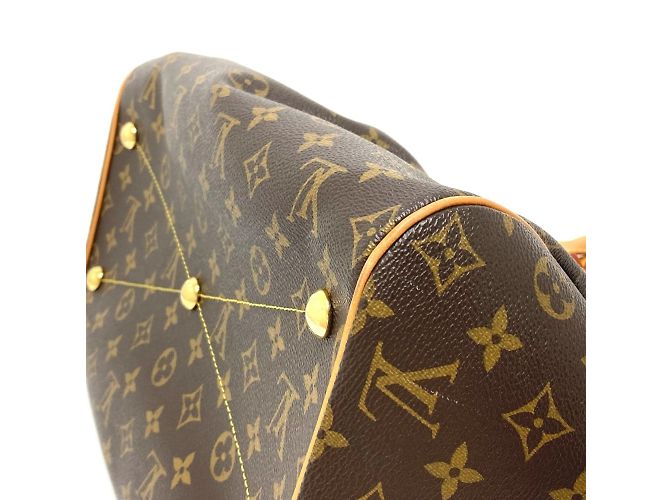 Borsa Louis Vuitton Monogram Tivoli GM Marrone Monogramma - vista 8