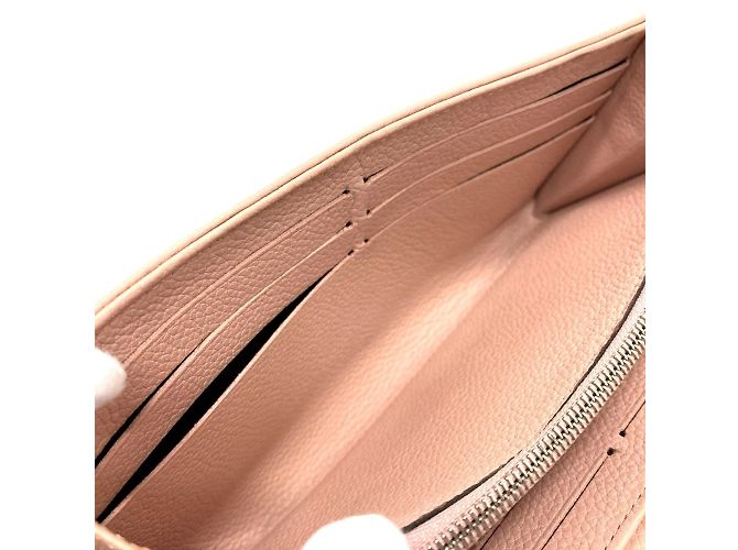 Louis Vuitton Monogram Mahina Iris Bifold Lange Geldbörse Pink - Ansicht 11