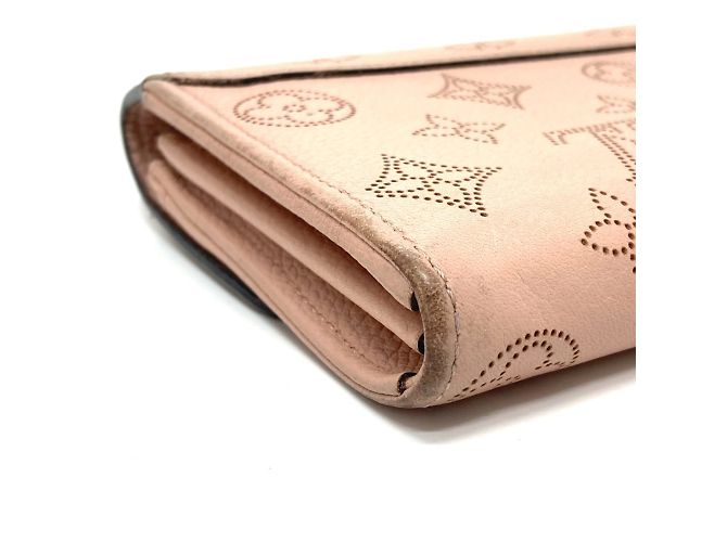 Louis Vuitton Monogram Mahina Iris Bifold Lange Geldbörse Pink - Ansicht 5