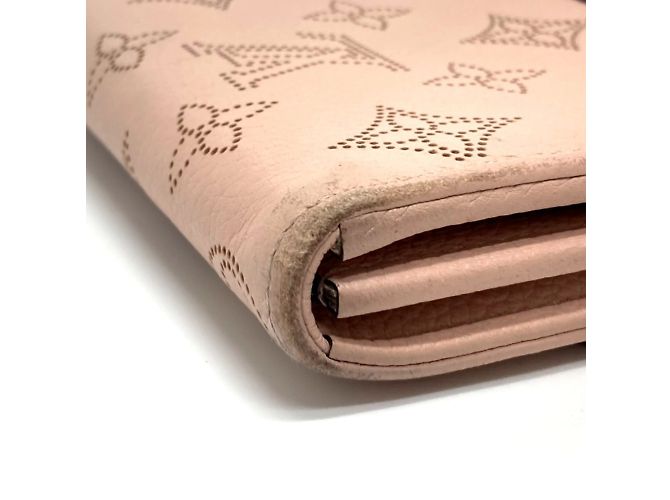Louis Vuitton Monogram Mahina Iris Bifold Lange Geldbörse Pink - Ansicht 6