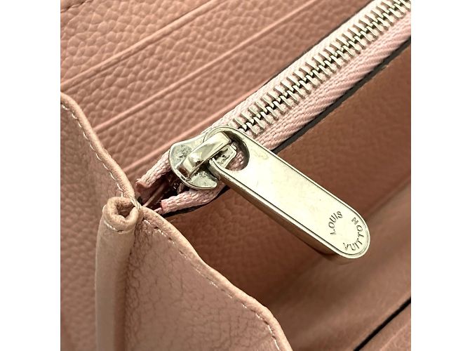 Louis Vuitton Monogram Mahina Iris Bifold Lange Geldbörse Pink - Ansicht 8