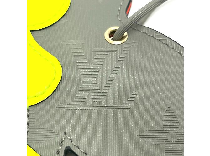 Charm per cane Porte Address Monogram in titanio Louis Vuitton Marrone - vista 9