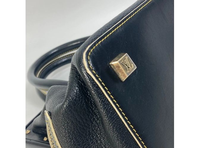 Borsa da medico Louis Vuitton Suhali Angenieux PM Nero - vista 6