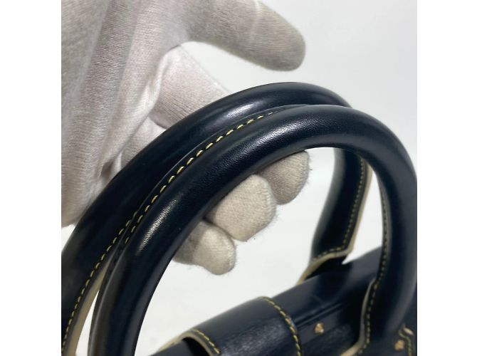 Borsa da medico Louis Vuitton Suhali Angenieux PM Nero - vista 9