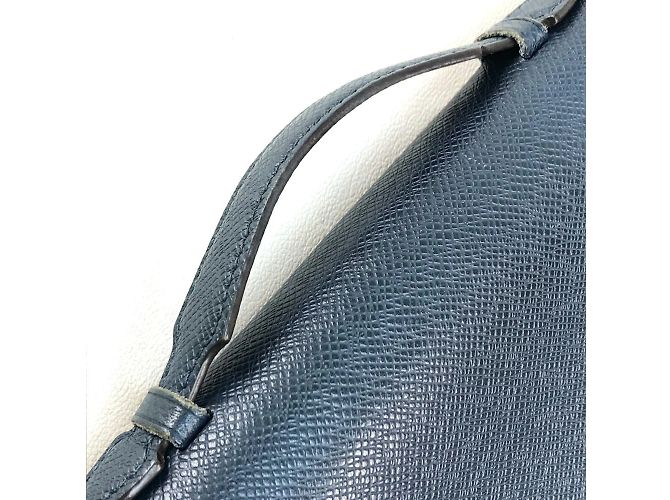 Borsa Clutch Zippy XL in Taiga Louis Vuitton Blu - vista 6